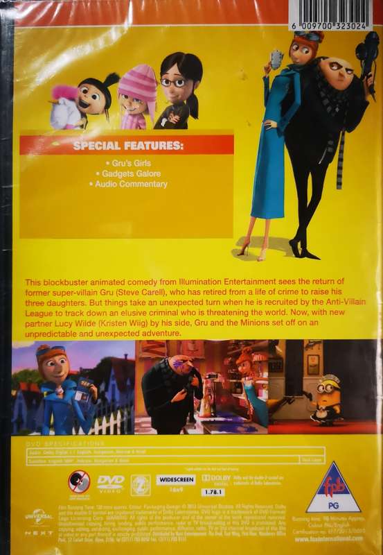 Despicable Me 2 (DVD) [New]