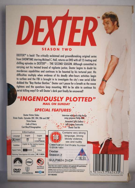 Dexter - Season 2 (5-DVD) [New]