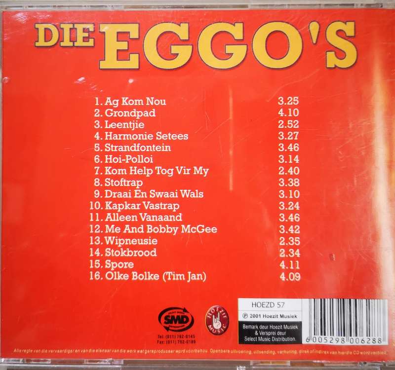 Die Eggo's - Wynland Vrolikheid (CD) Signed
