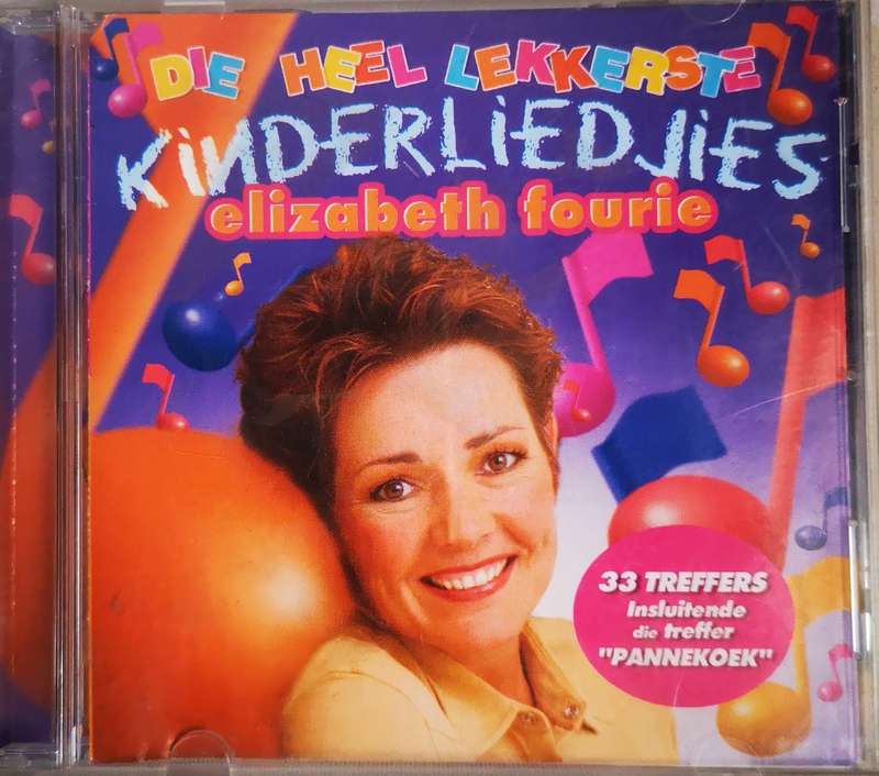 Die Heel Lekkerste Kinderliedjies - Elizabeth Fourie (CD)