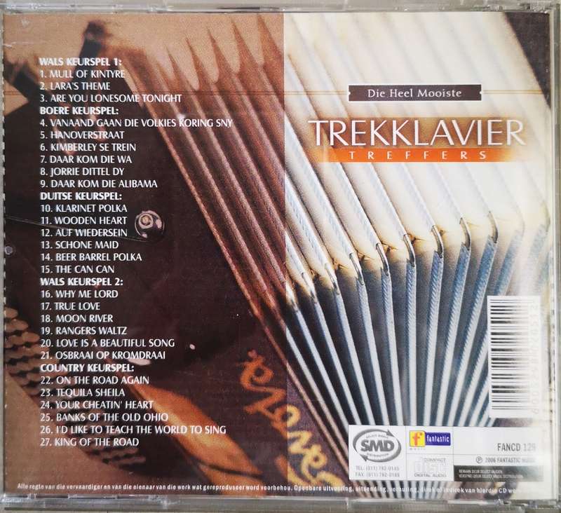 Die Heel Mooise Trekklavier Treffers (CD)