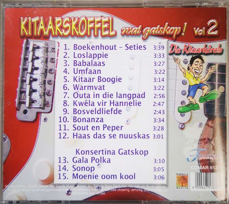 Die Kitaarkerels - Kitaarskoffel wat gatskop! Vol 2 (CD)