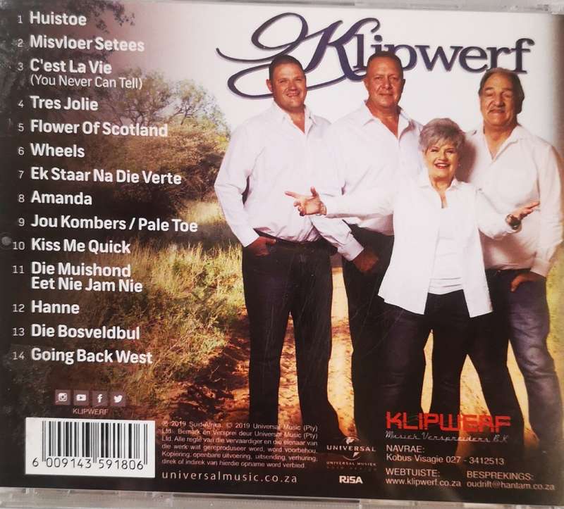 Die Klipwerf Boereorkes - Hantam - Dis die lewe -"C' Est La Vie" (CD)