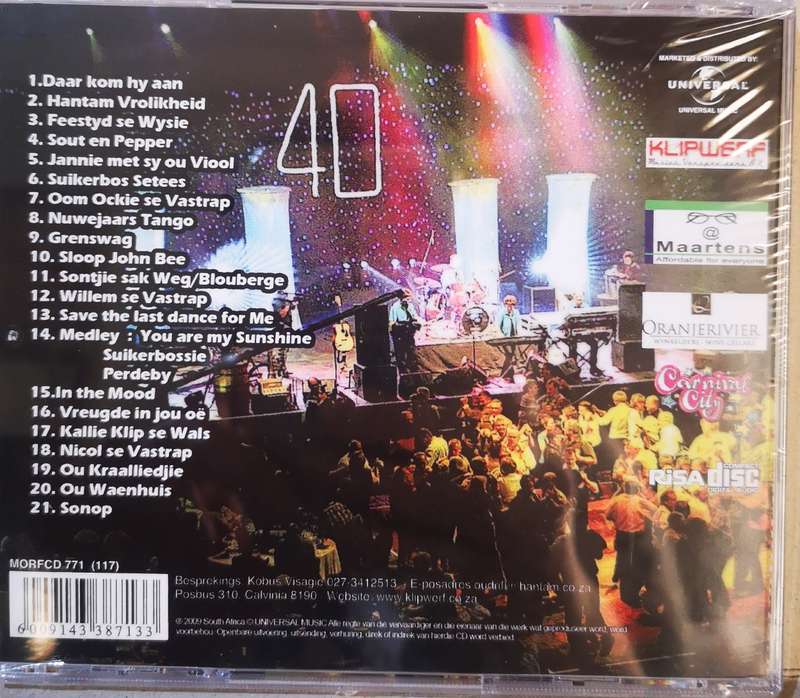 Boeremusiek - Die Klipwerf Boereorkes - Hantam Carnival 40 Jaar (CD) [New]