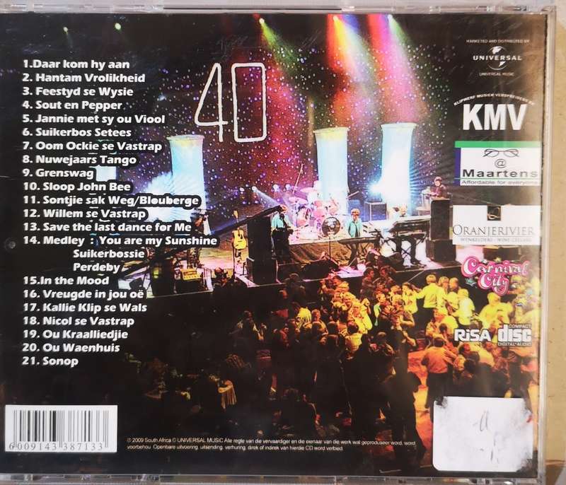 Die Klipwerf Boereorkes - Hantam Carnival 40 Jaar (CD)