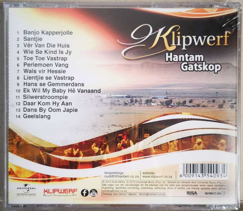 Die Klipwerf Boereorkes - Hantam Gatskop (CD) [New]