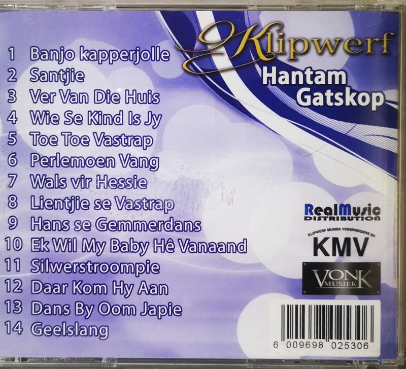 Boeremusiek - Die Klipwerf Boereorkes - Hantam Gatskop (CD)
