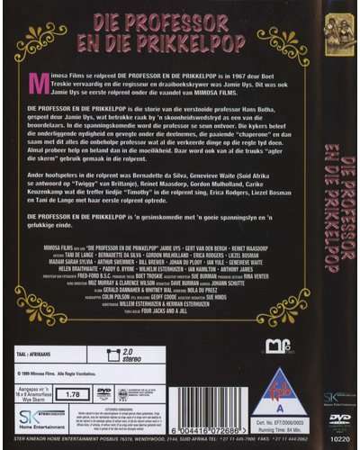 Die Professor en die Prikkelpop (DVD)