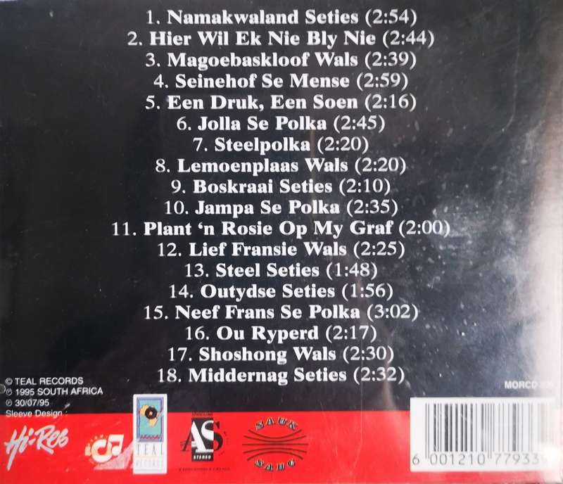 Die Vyf Namakwalanders - Namakwaland Treffers (CD)