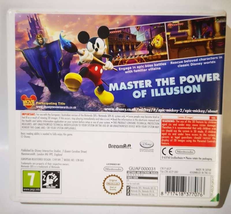 Disney Epic Mickey - Power of Illusion (Nintendo 3DS)