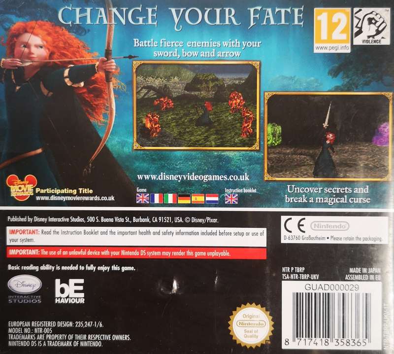 Disney Pixar - Brave (Nintendo DS)