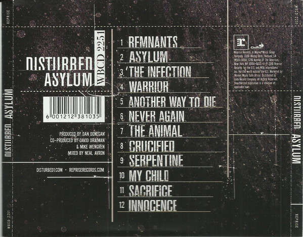 Disturbed - Asylum (CD) [New]