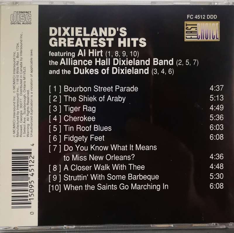 Dixieland's - Greatest Hits (CD)
