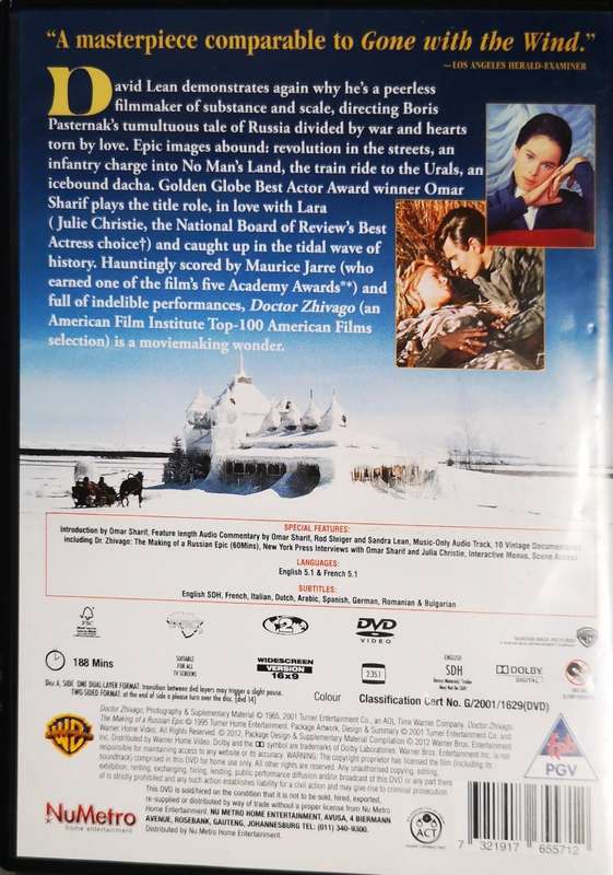 Doctor Zhivago (DVD)