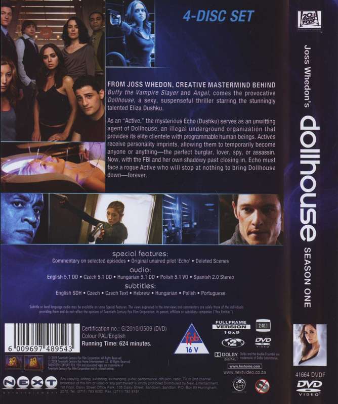 Dollhouse - Season 1 (4-DVD) [New]