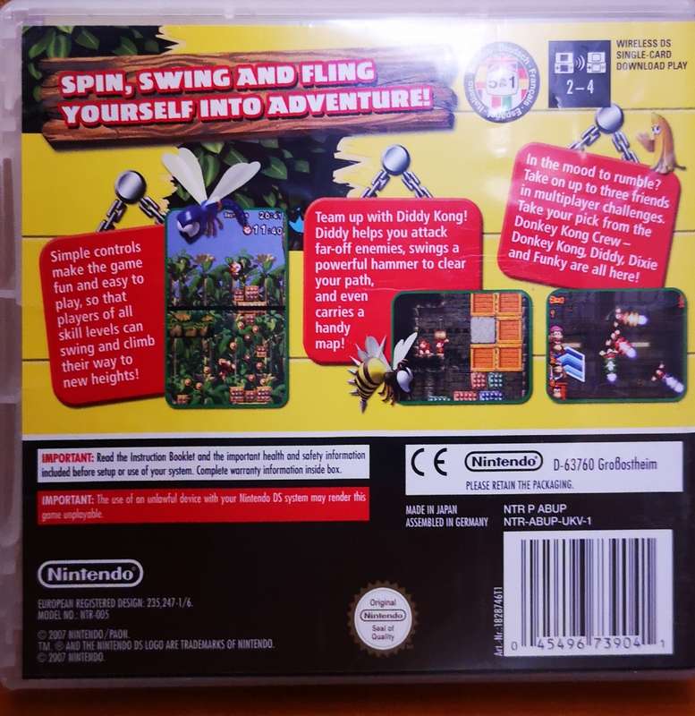 Donkey Kong - Jungle Climber (Nintendo DS)