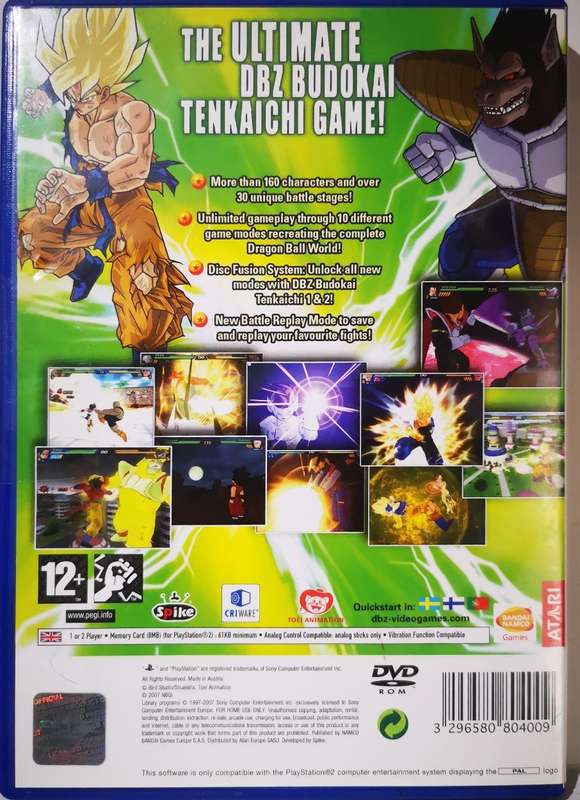 Dragon Ball Z - Budokai Tenkaichi 3 (PS2)