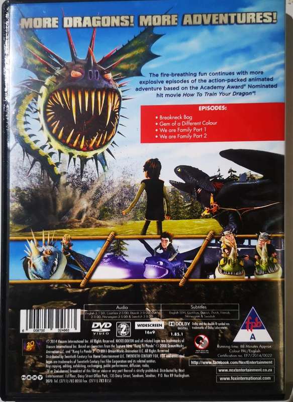 Dragons - Riders of Berk - Flight Part 2 (DVD)