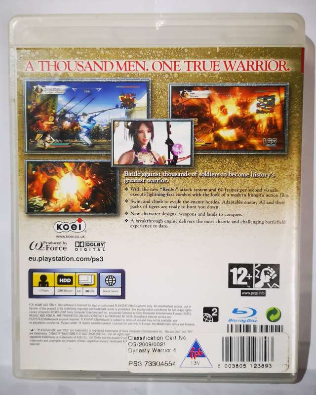 Dynasty Warriors 6 (PS3)