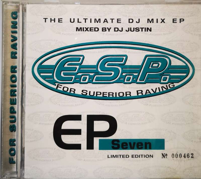 E.S.P. For Superior Raving - EP Seven 7 (CD) CDRPM1658