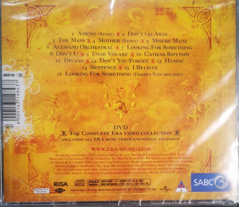ERA - The Very Best Of (CD+DVD) [New]