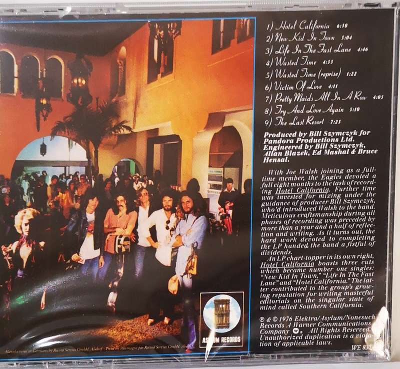 Eagles - Hotel California (CD) [New]