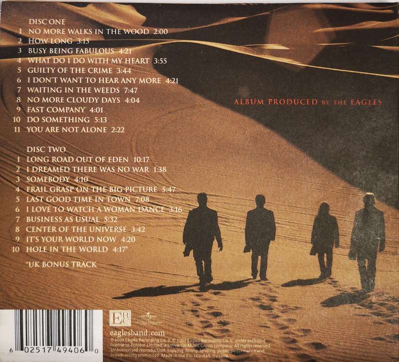 Eagles - Long Road Out of Eden (Digipack 2-CD)