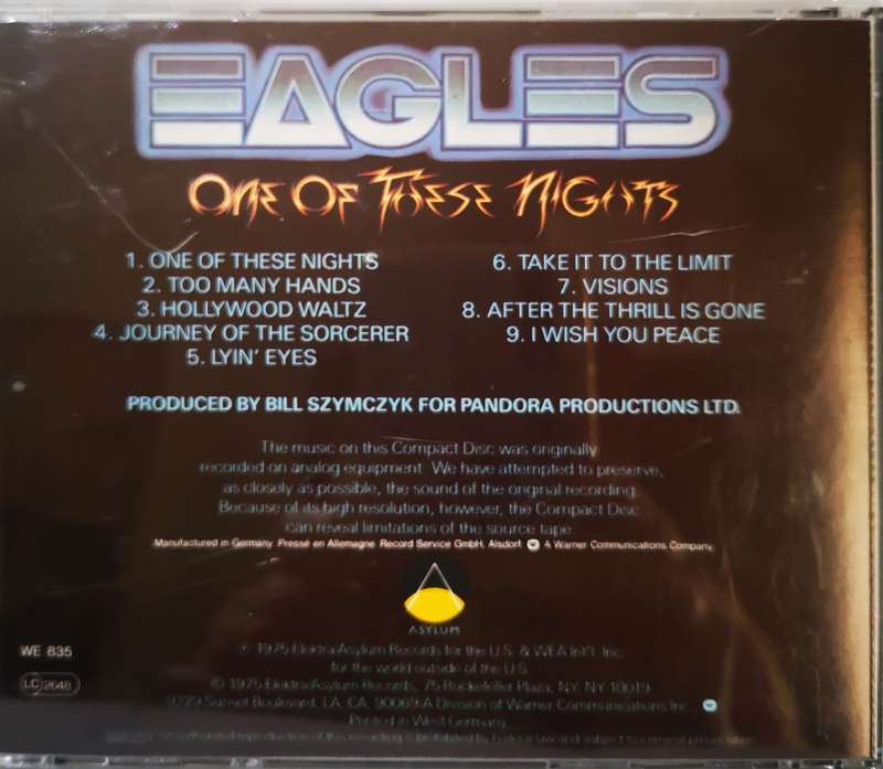 Eagles - One Of These Nights (CD)