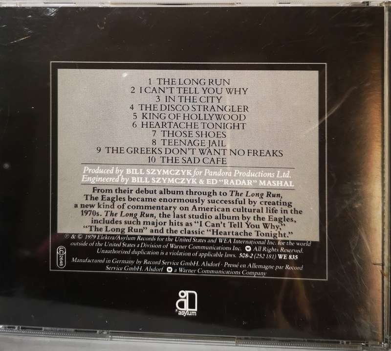 Eagles - The Long Run (CD)