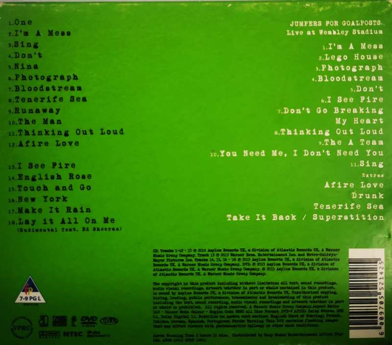 Ed Sheeran - Wembley Edition (CD+DVD)