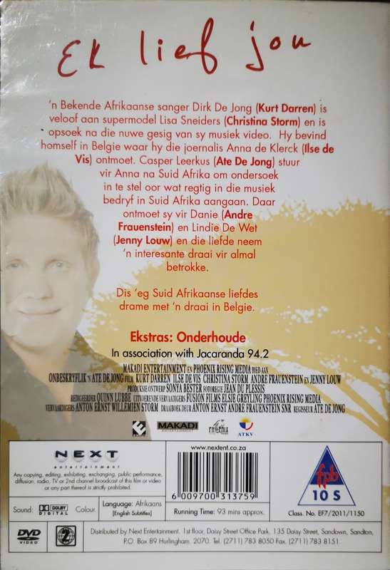 Ek Lief Jou (DVD)