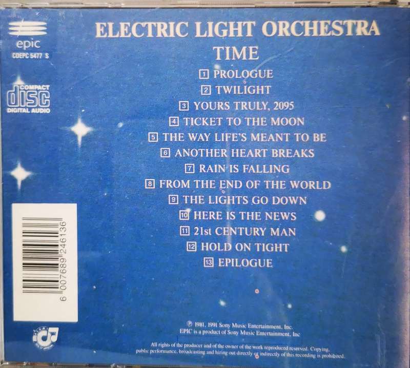 Electric Light Orchestra - Time (CD)