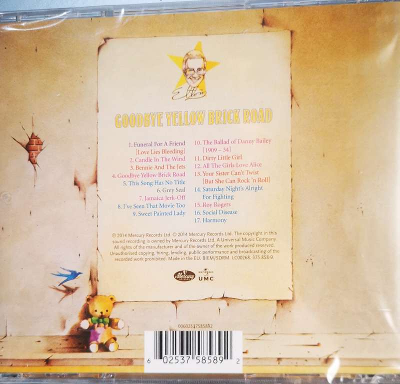 Elton John - Goodbye Yellow Brick Road (CD) [New]