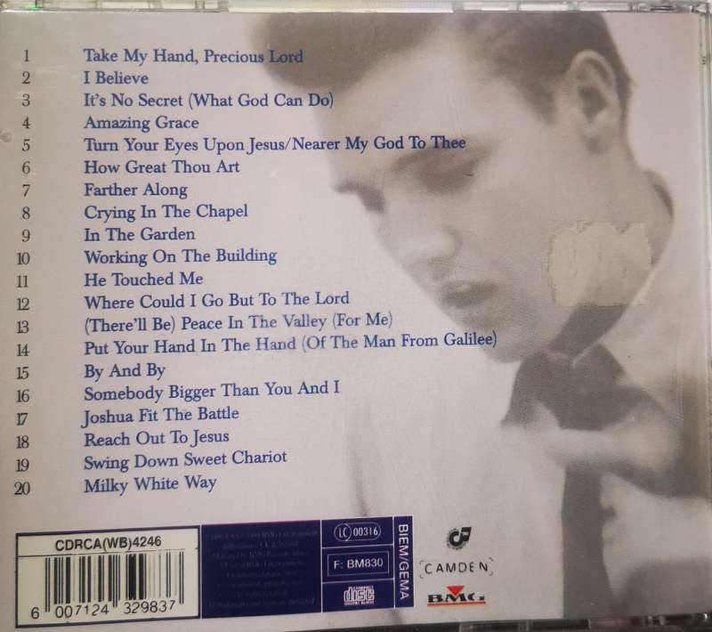 Elvis Presley - Take My Hand - Gospel Favourites (CD)