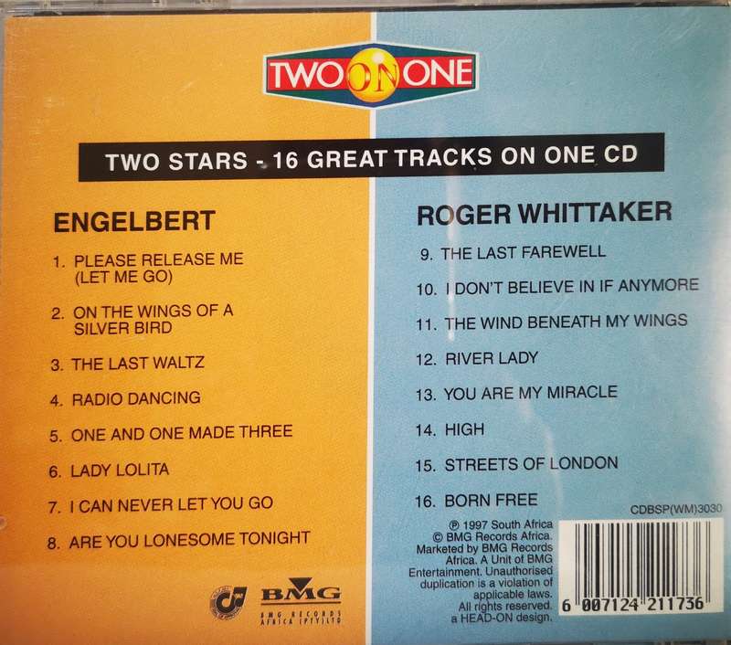 Engelbert & Roger Whittaker - Two On One (CD)