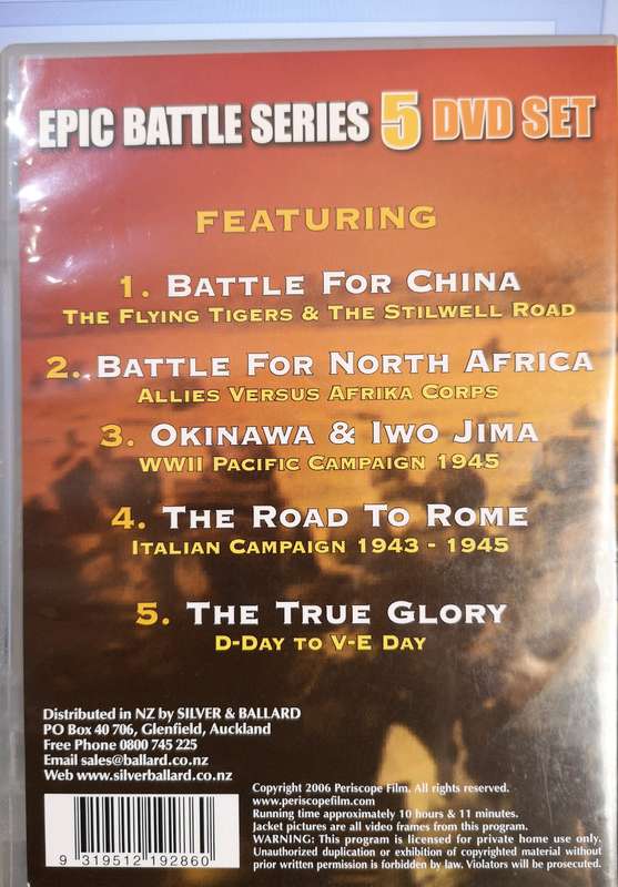 Epic Battle Series (5-DVD Box Set) [New]