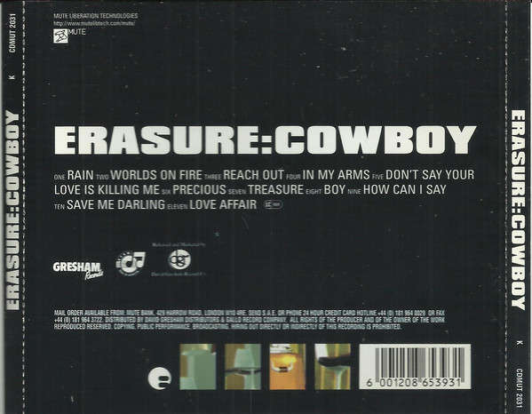 Erasure - Cowboy (CD)