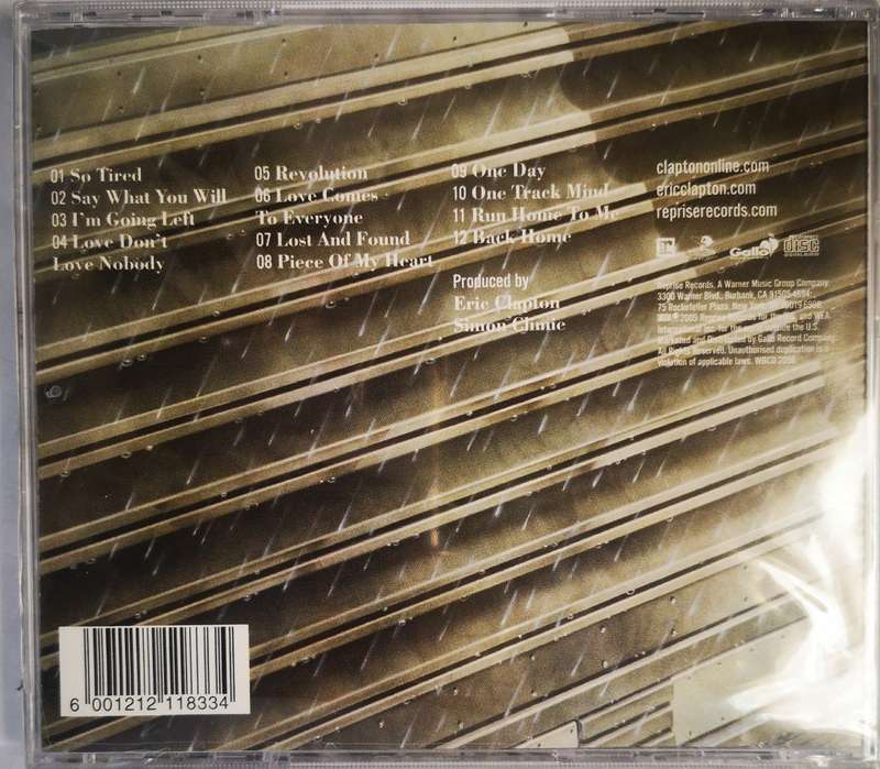 Eric Clapton - Back Home (CD) [New]