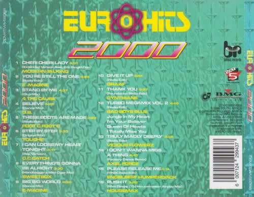 Euro Hits 2000 (CD) SH