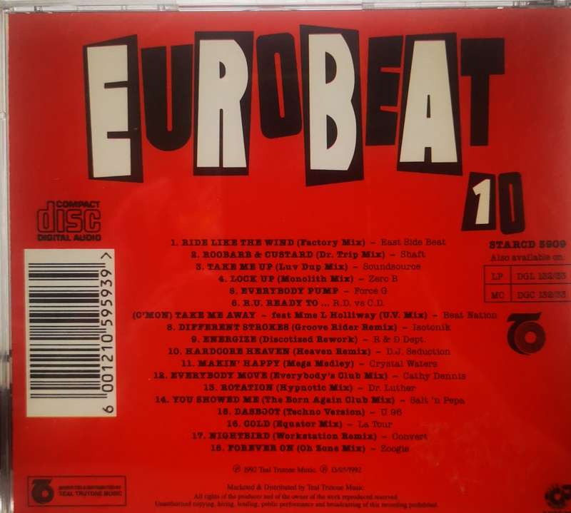 Eurobeat 10 (CD)