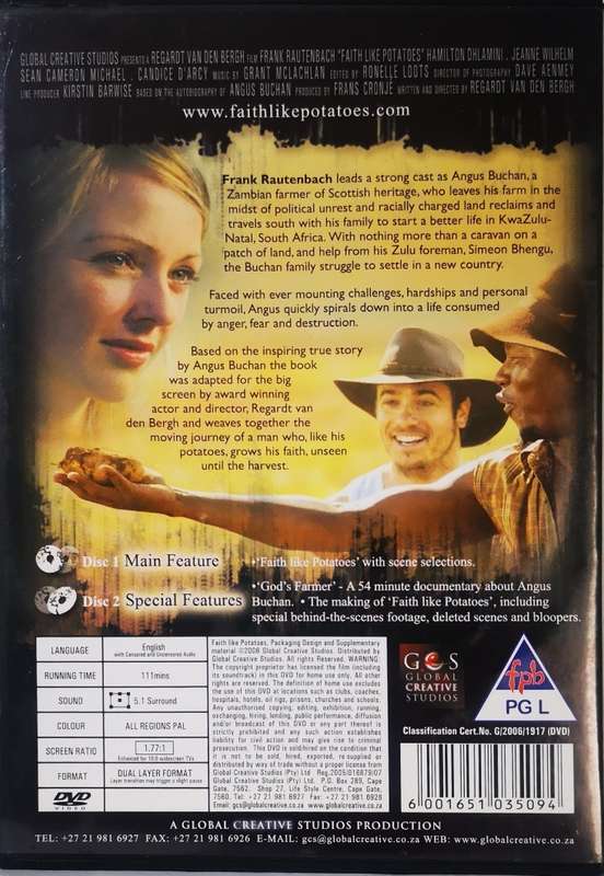 Faith like Potatoes (2-DVD Special Ediion)