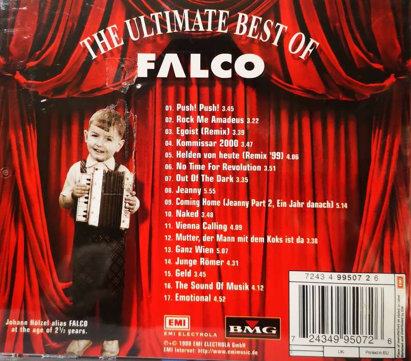 Falco - The Final Curtain - The Ultimate Best Of (CD)