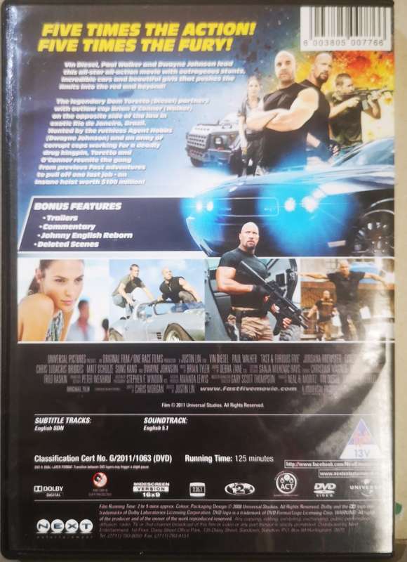 Fast & Furious 5 (DVD)