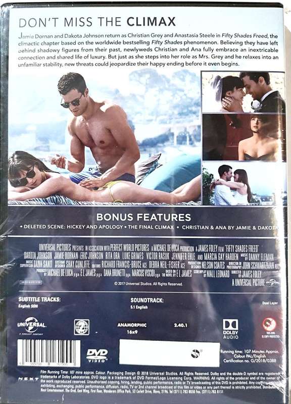 Fifty Shades Freed (DVD) [New]