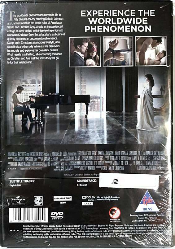Fifty Shades of Grey - Unseen Edition (DVD) [New]