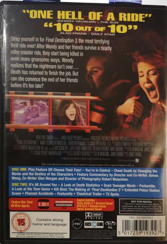 Final Destination 3 (2-DVD) [New]