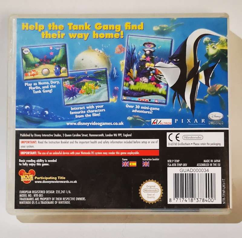 Finding Nemo - Escape to the Big Blue (Nintendo DS)