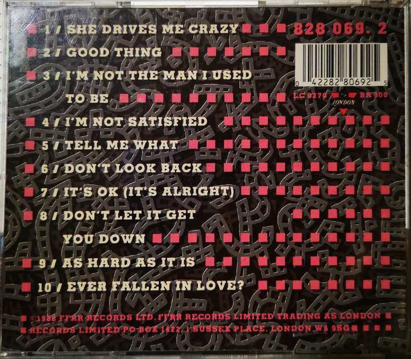 Fine Young Cannibals - The Raw & The Cooked (CD) MMTCD2070