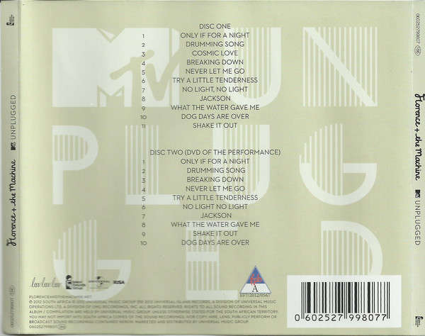 Florence + the Machine - MTV Unplugged (Deluxe Edition) (CD+DVD) [New]