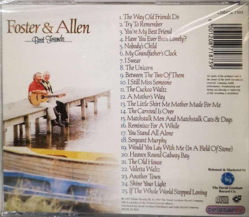 Foster & Allen - Best Friends (CD) [New]